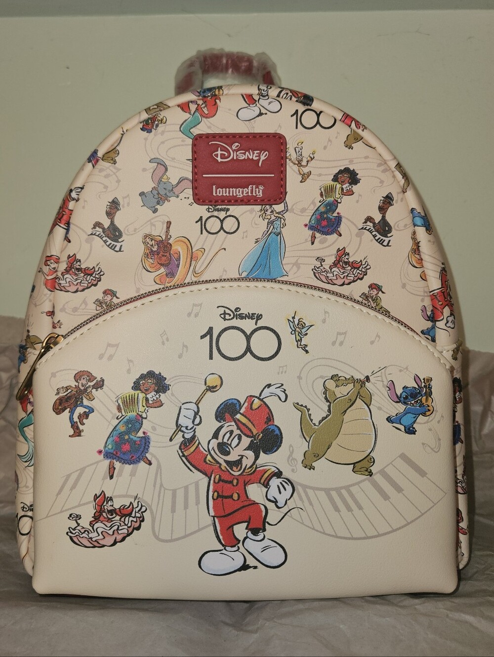 Loungefly Disney 100 Mickey Mouse & Band Mini Backpack